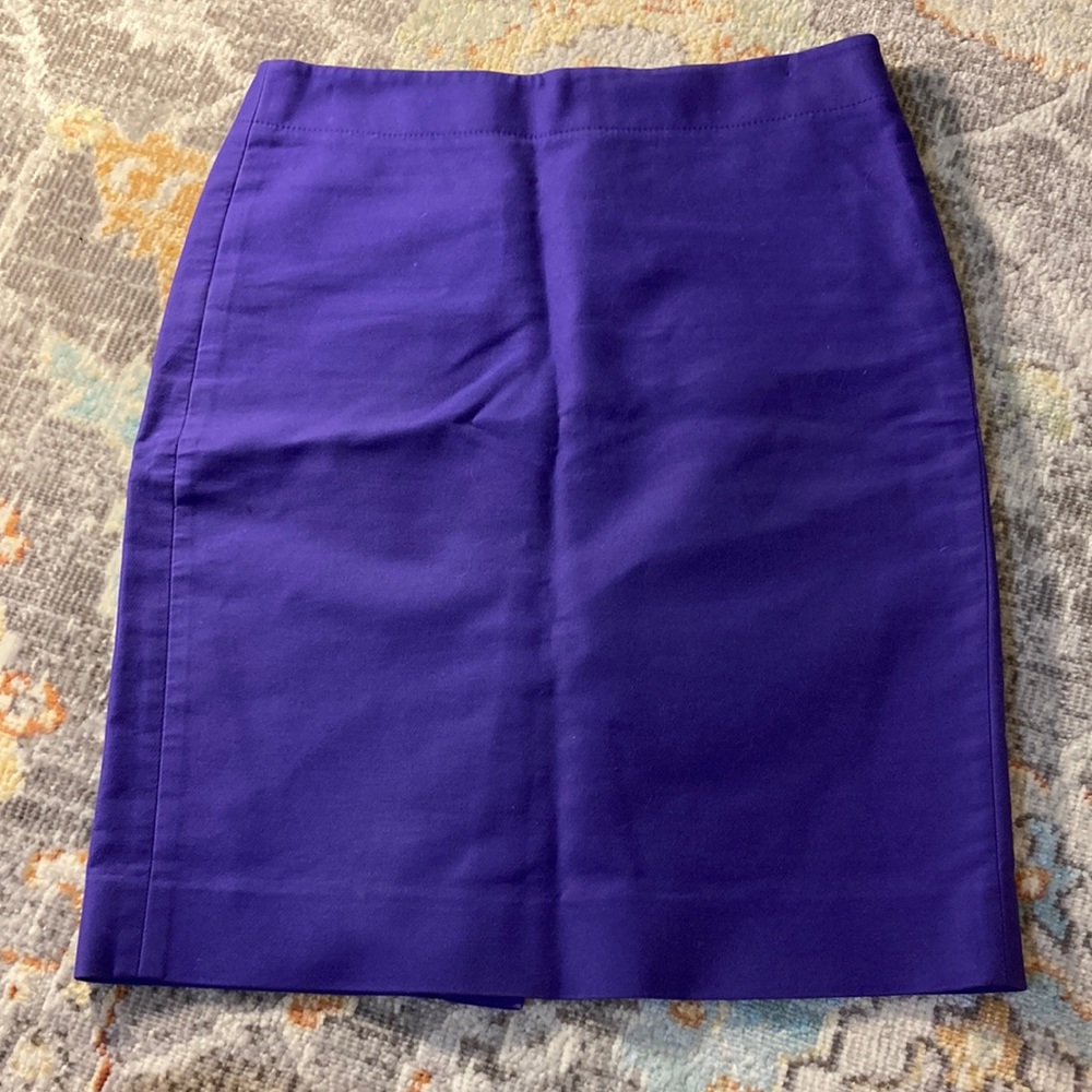 J Crew Purple Skirt